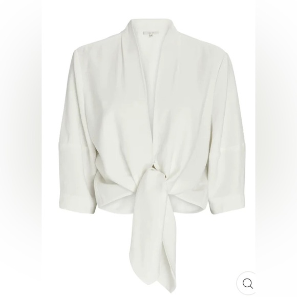 THE SEI Wrap Top - Picture 1 of 8